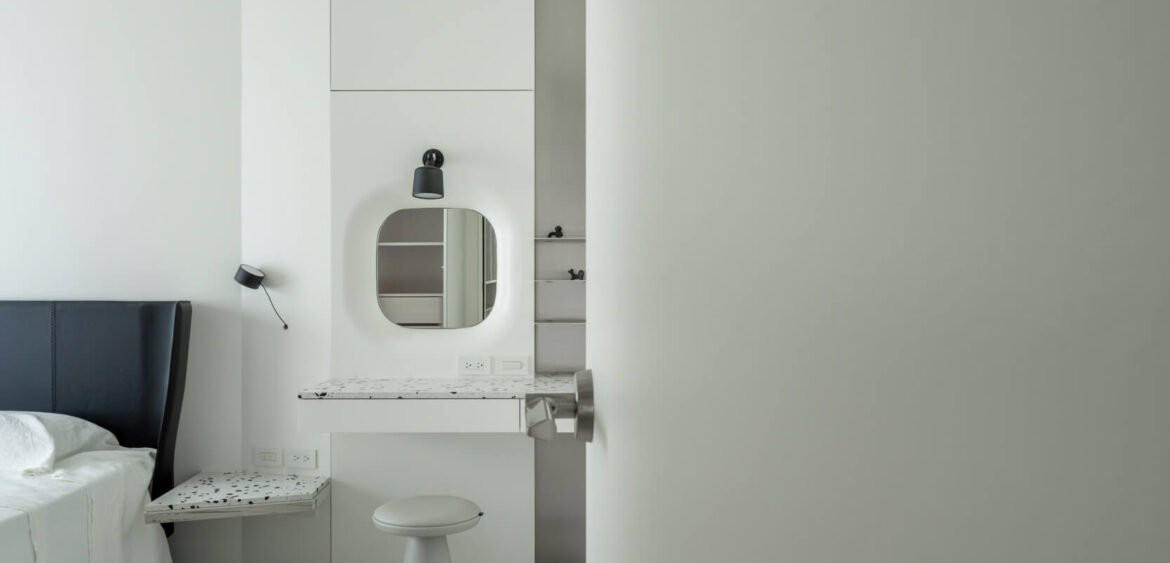 ROLF BENZ,金屬帷幕網,水磨石,金屬系統板,Benjamin Moore,白蠟實木,神保電器,未來考古,向丘設計,住宅空間攝影,finestudio空間攝影