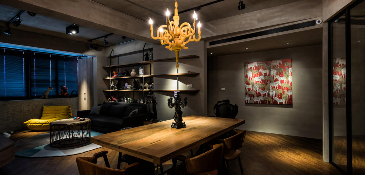 住宅空間攝影,空間攝影,finestudio空間攝影,工業風,哥基拉