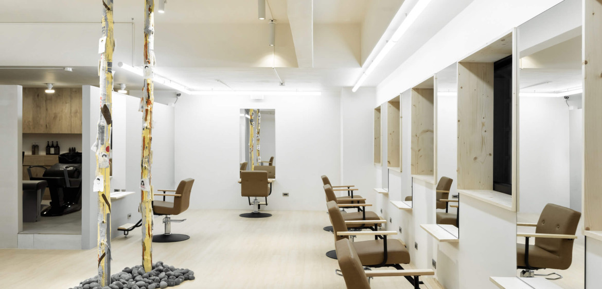商業空間攝影,空間攝影,理髮廳,米容,川彡志作