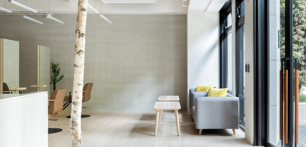 商業空間攝影,空間攝影,理髮廳,米容,川彡志作