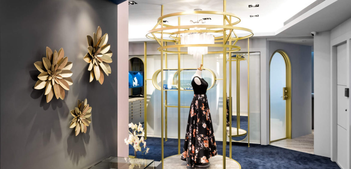 商業空間攝影,空間攝影,波兒琴珠寶店,奇拓室內設計,finestudio空間攝影