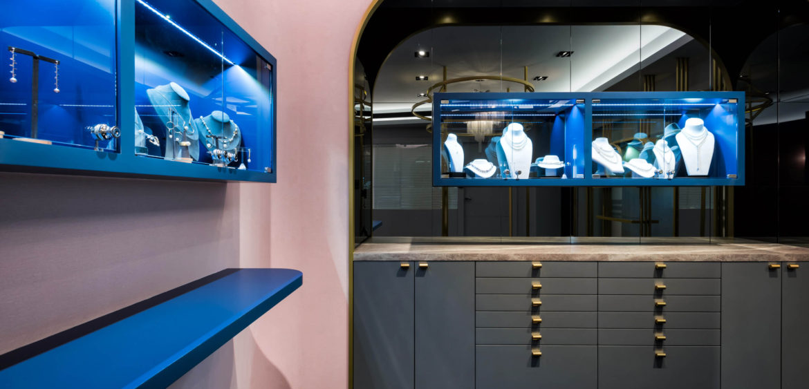 商業空間攝影,空間攝影,波兒琴珠寶店,奇拓室內設計,finestudio空間攝影