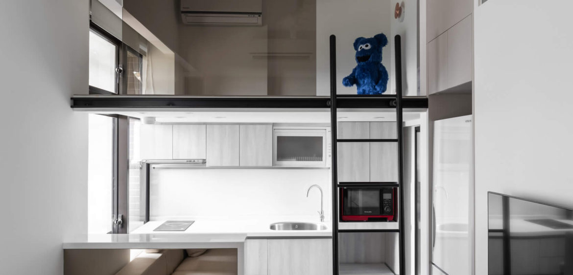 小坪數挑高,單身房,室內空間攝影,空間攝影,山冊設計,Finestudio空間攝影