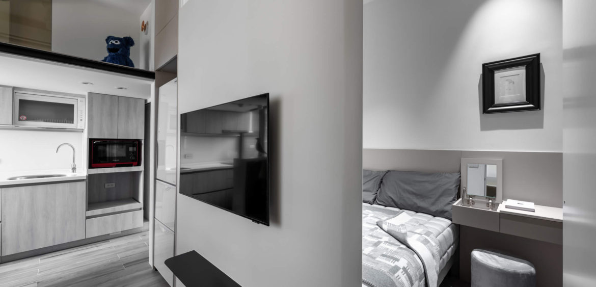 小坪數挑高,單身房,室內空間攝影,空間攝影,山冊設計,Finestudio空間攝影