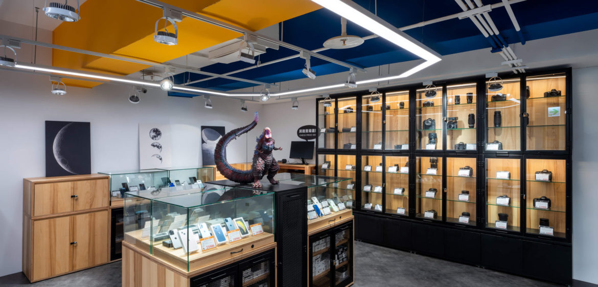 商業空間攝影,空間攝影,Finestudio空間攝影,US3C,二手3C,奇拓設計