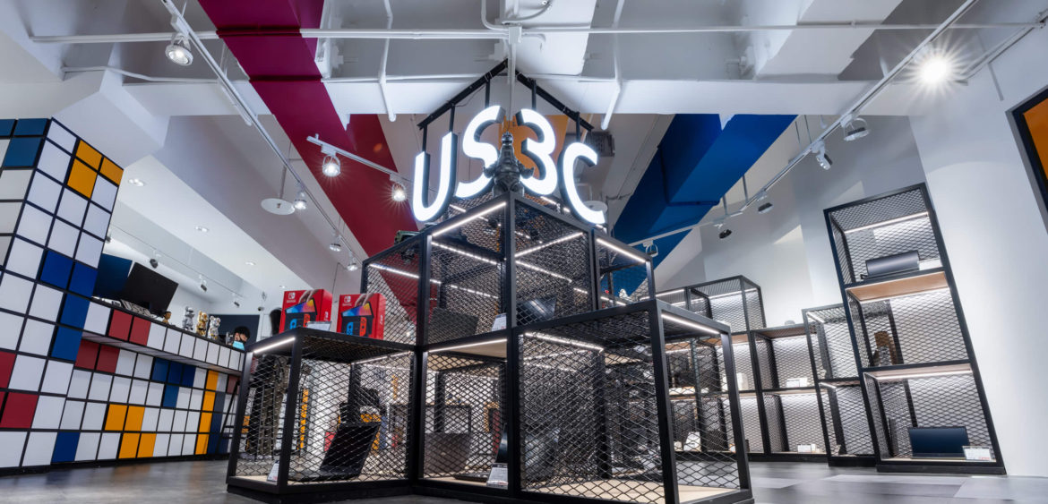 商業空間攝影,空間攝影,Finestudio空間攝影,US3C,二手3C,奇拓設計