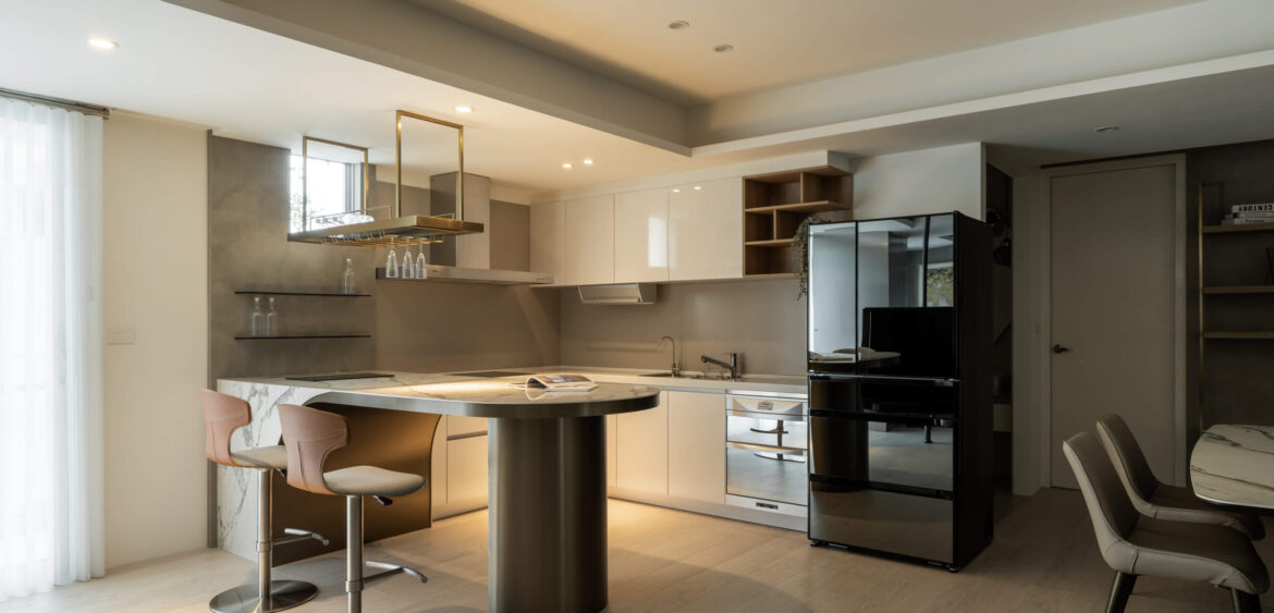 廚房,住宅空間,建築家,大面採光,向丘設計,空間攝影,finestudio空間攝影