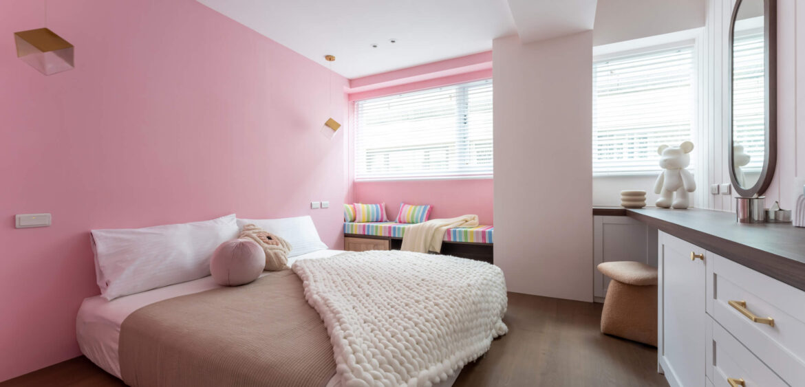 少女房,粉紅屋,住宅空間,光宏研創,空間攝影,finestudio空間攝影