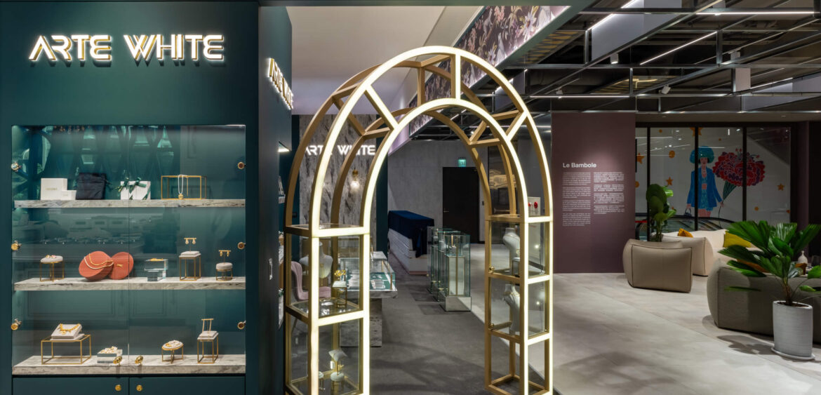 artewhite,百貨公司專櫃,飾品專櫃,珠寶專櫃,商業空間拍攝,奇拓設計,空間攝影,finestudio空間攝影