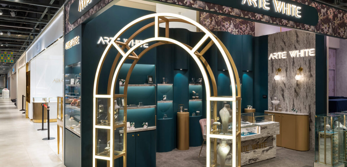 artewhite,百貨公司專櫃,飾品專櫃,珠寶專櫃,商業空間拍攝,奇拓設計,空間攝影,finestudio空間攝影