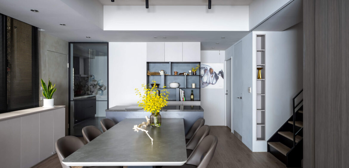 閣樓設計,特殊漆,廚房花磚,奇拓設計,空間攝影,finestudio空間攝影