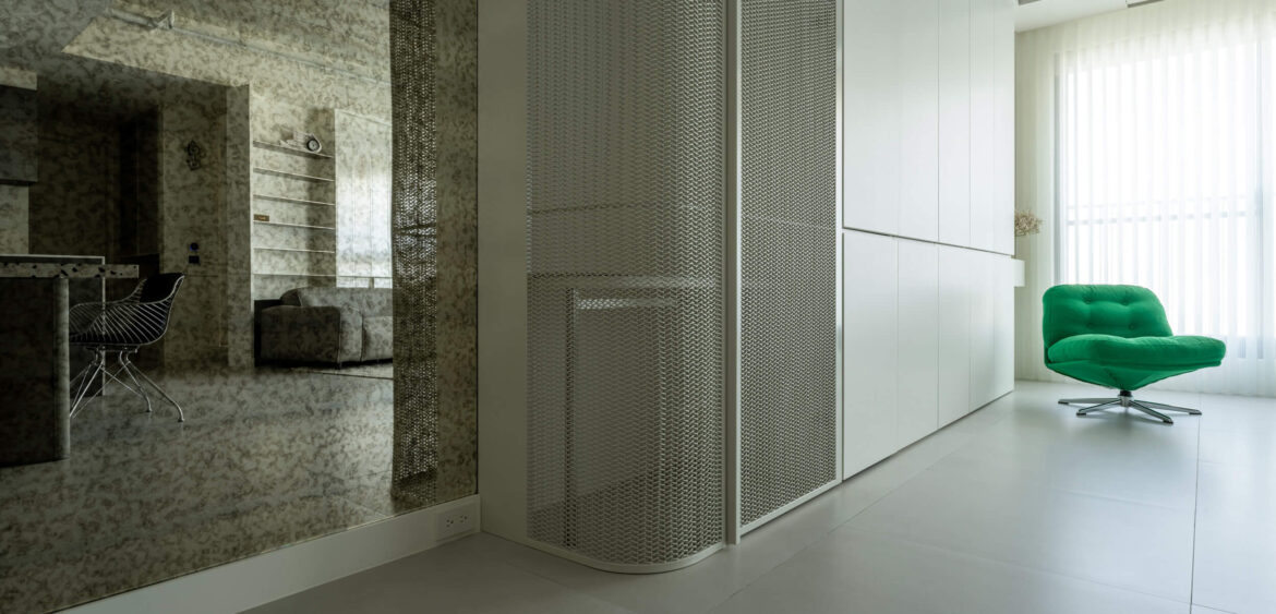 ROLF BENZ,金屬帷幕網,水磨石,金屬系統板,Benjamin Moore,白蠟實木,神保電器,未來考古,向丘設計,住宅空間攝影,finestudio空間攝影