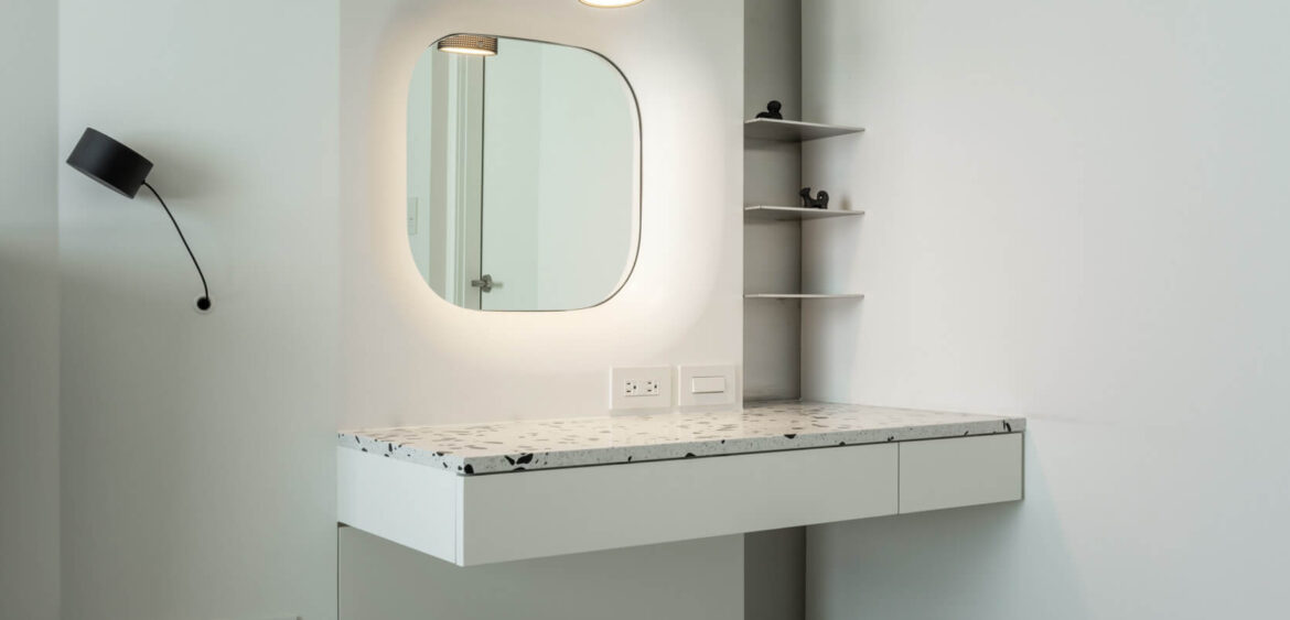 ROLF BENZ,金屬帷幕網,水磨石,金屬系統板,Benjamin Moore,白蠟實木,神保電器,未來考古,向丘設計,住宅空間攝影,finestudio空間攝影